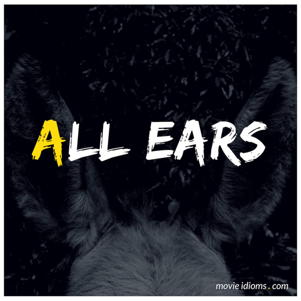 All Ears Idiom