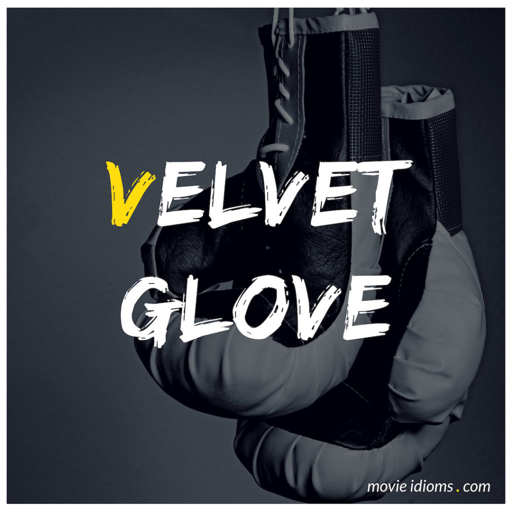 Velvet Glove Idiom