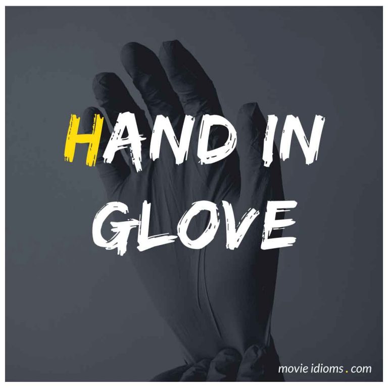 Hand In Glove Meaning